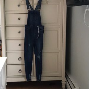 ASOS Skinny Overall with Distressing